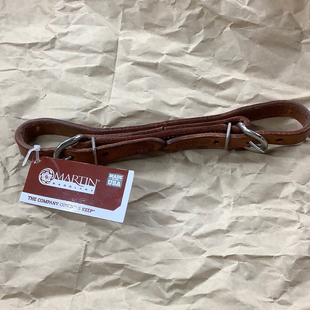 Martin Saddlery Chestnut Cowhorse Curb Strap