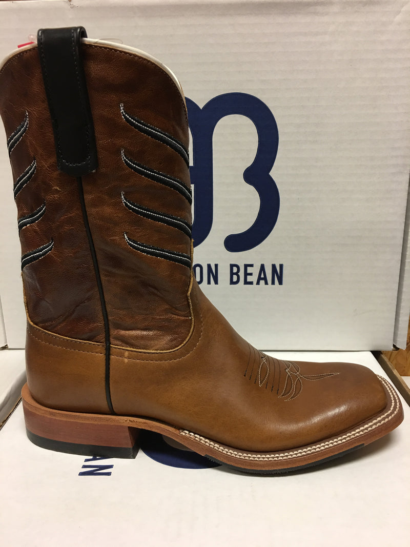 Women's Anderson Bean 0168M Black Hawk Chestnut 10" Wide Square Toe *CLOSEOUT* AS IS