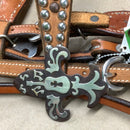 Martin Saddlery GCHBGNC Gypsy Cowgirl Browband Headstall CLOSEOUT