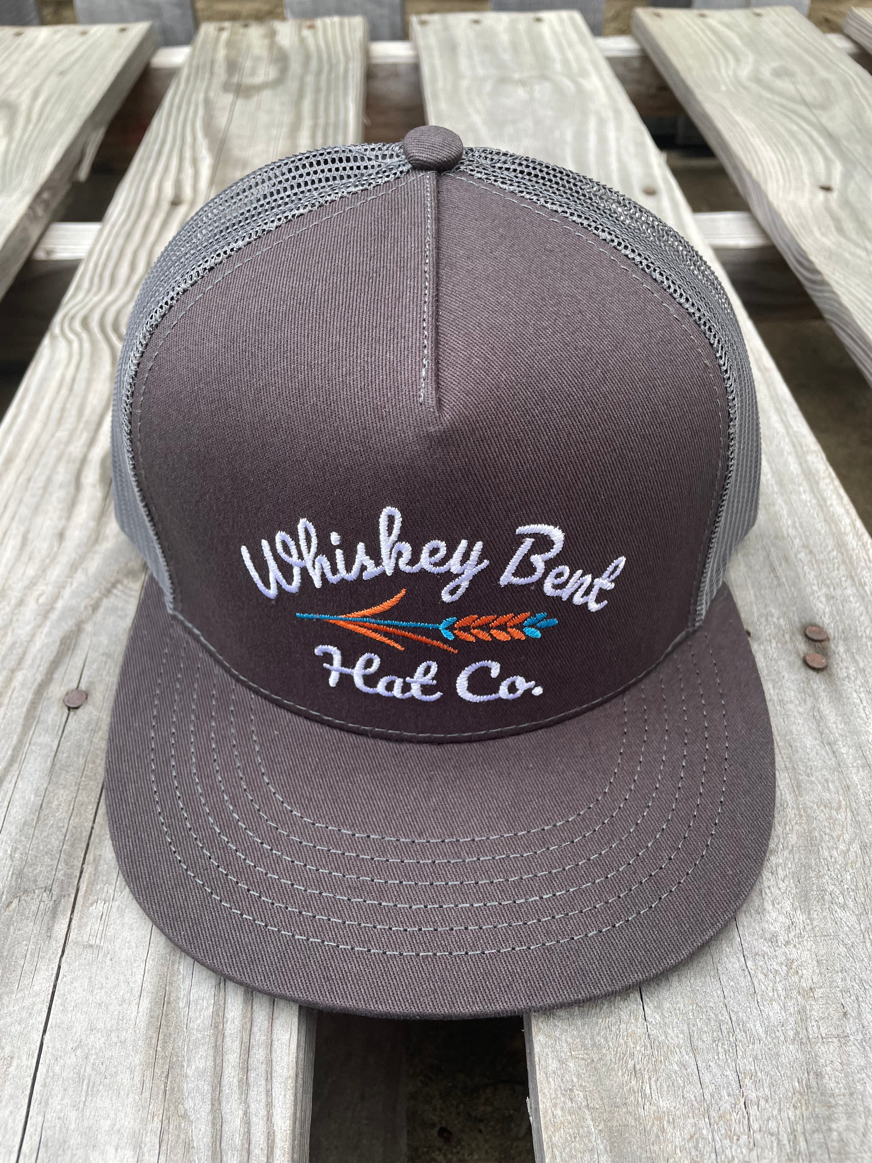 Whiskey Bent Hat Company Troubadour Charcoal Cap