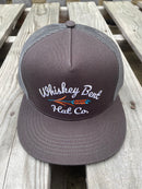 Whiskey Bent Hat Company Troubadour Charcoal Cap