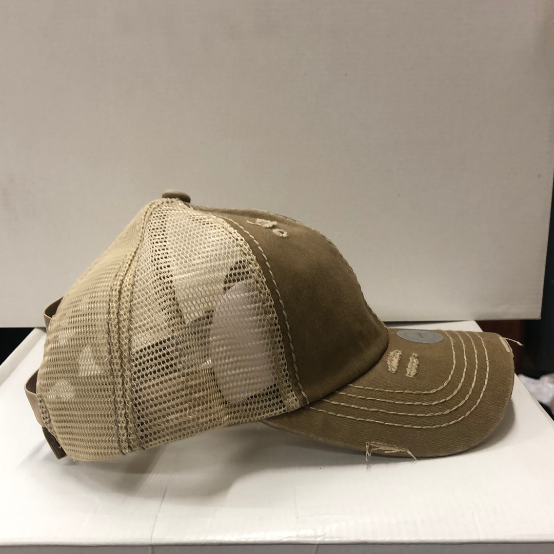 Crisscross Ponytail 016 Cap