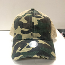 Camo Pony Tail Cap
