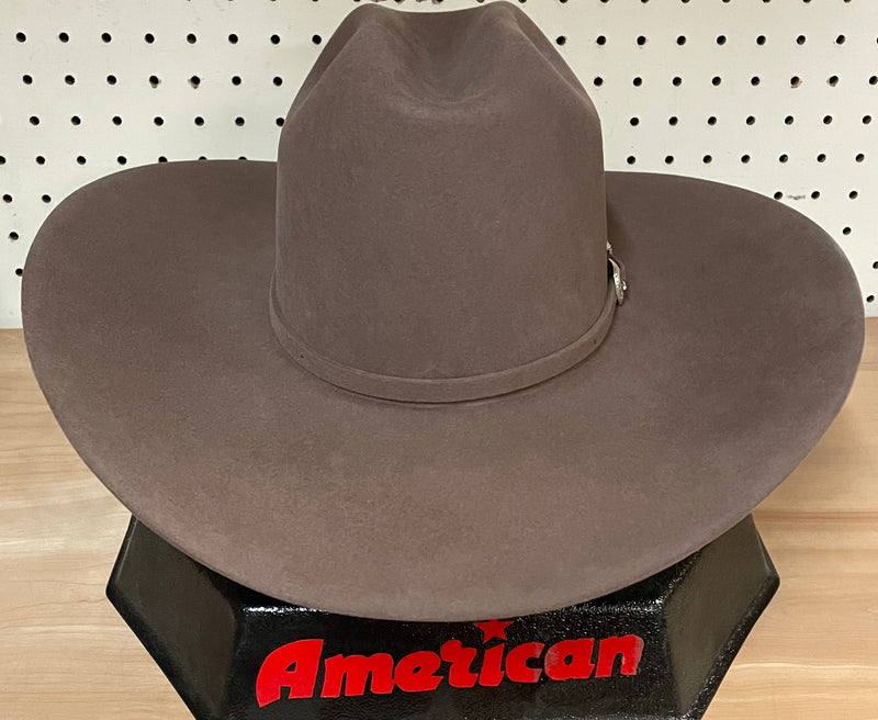American Hat 7X Pecan Minnick Crown Felt Hat