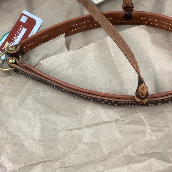 Martin Saddlery Nose Band Chocolate