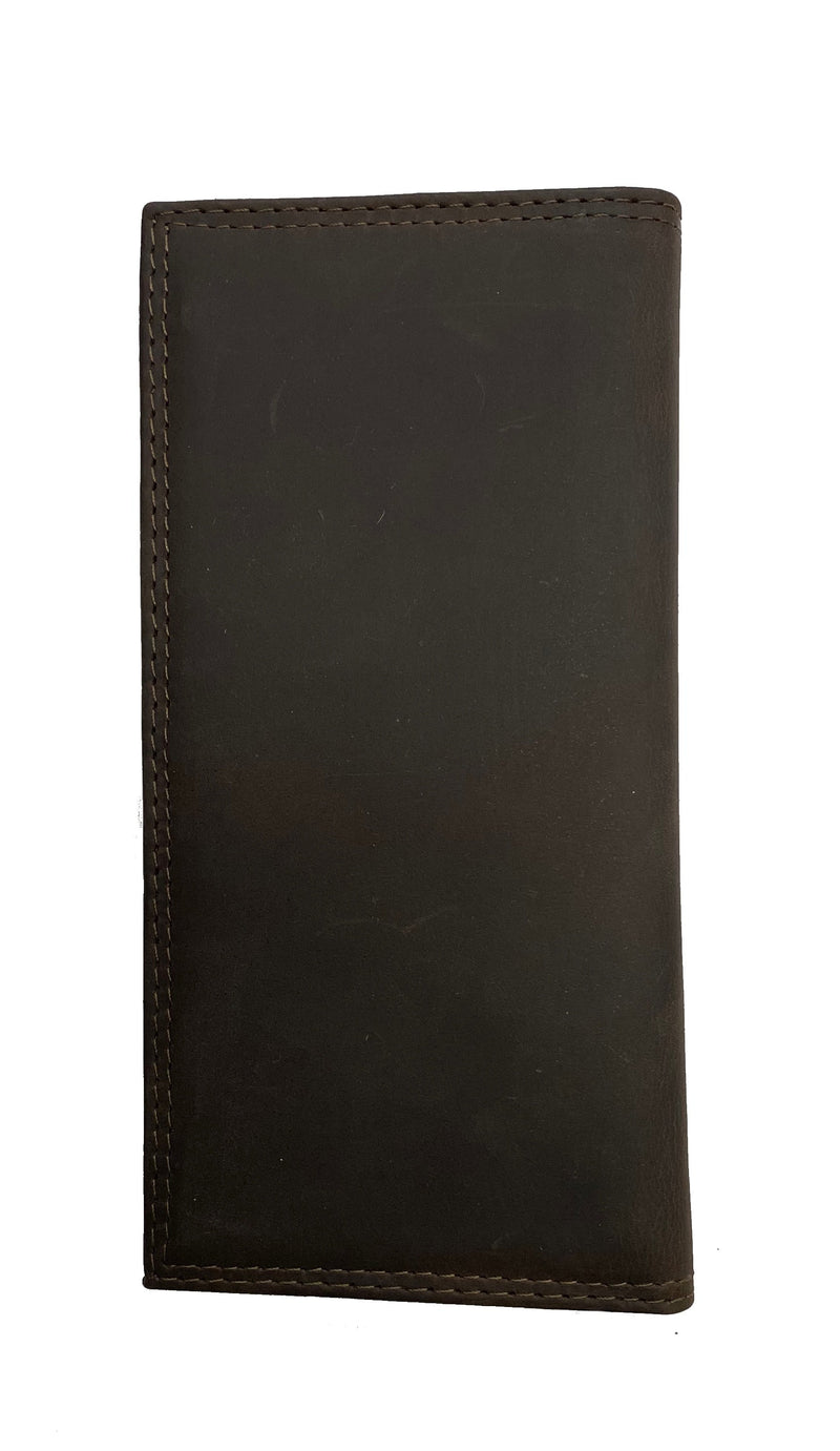 Zep-Pro IWT4CRZH-OKS Oklahoma State University Cowboys Brown “Crazy Horse” Leather Tall Wallet