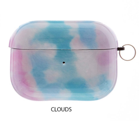 Airpod Pro Pastel Clouds Case w/Carabiner