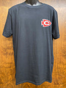 Clinton 39056 Black Gildan Soft Short Sleeve T-Shirt *CLOSEOUT*