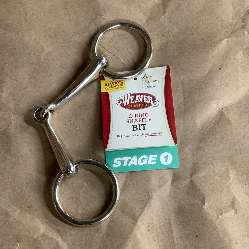 Weaver Leather O-ring Snaffle Bit
