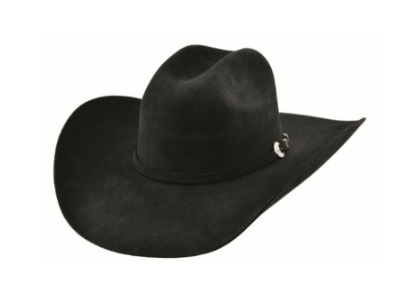 Justin 3X Americana Black 4 1/2" Brim Wool Hat (SHOP IN-STORES TOO) (CALL TO CHECK AVAILABILITY)