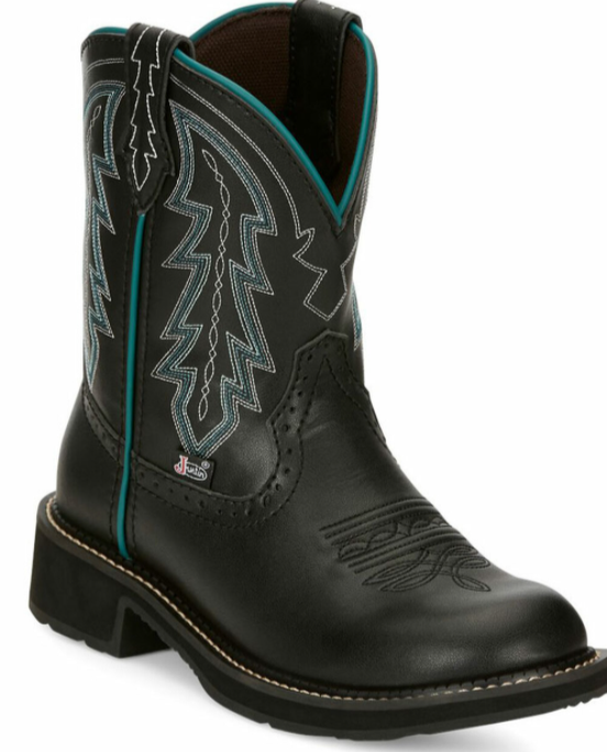 Women's Justin GY9537 Gypsy LYLA Black Round Toe Boot *Closeout*