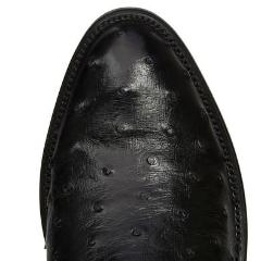 Lucchese M1608R4 13" Montana Black Full Quill Ostrich Boot -R Toe  (Limited Stock) *CLOSEOUT*