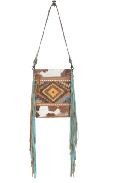 MYRA BAG S-4333 CONNECTOR LEATHER & HARION BAG