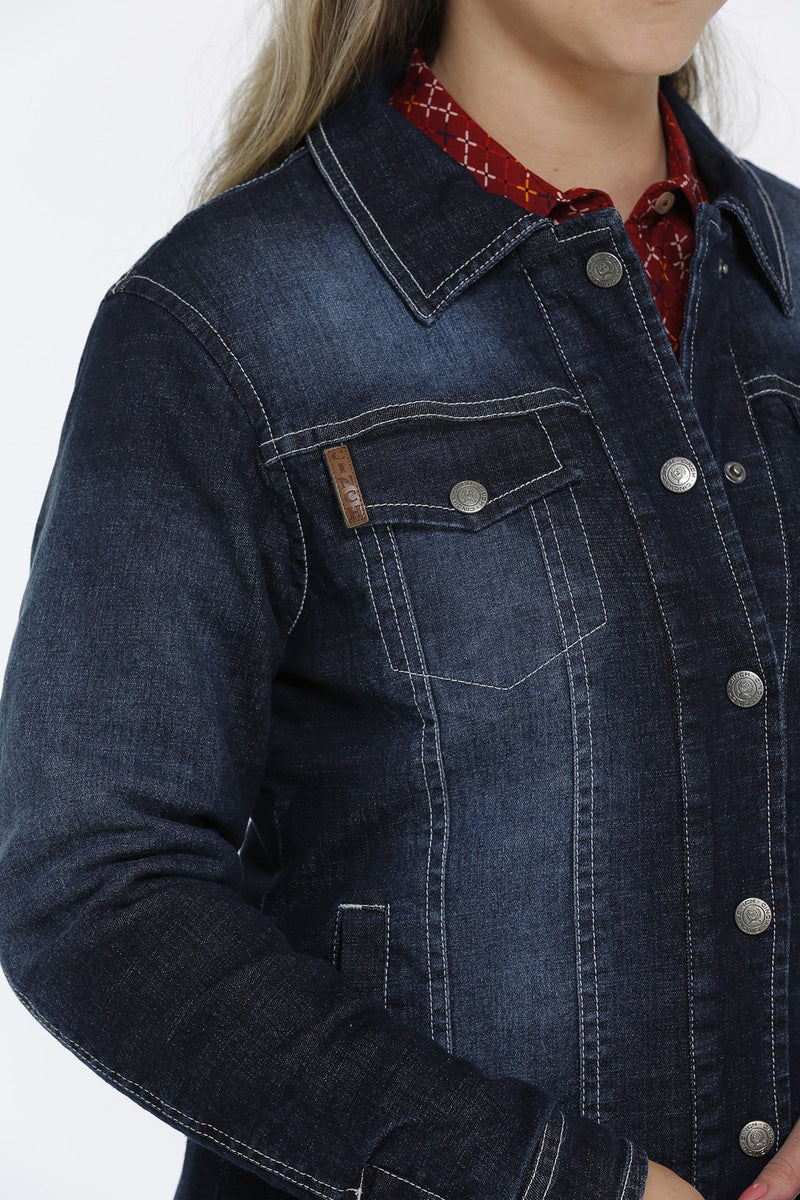 Women's Cinch MAJ9878004 Indigo Denim Trucker Jacket (SHOP IN-STORES TOO) FINAL SALE
