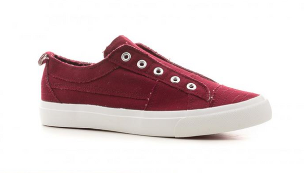 Women's Corkys 51-0121-MARN BABALU Maroon Slip-on Shoe CLOSEOUT