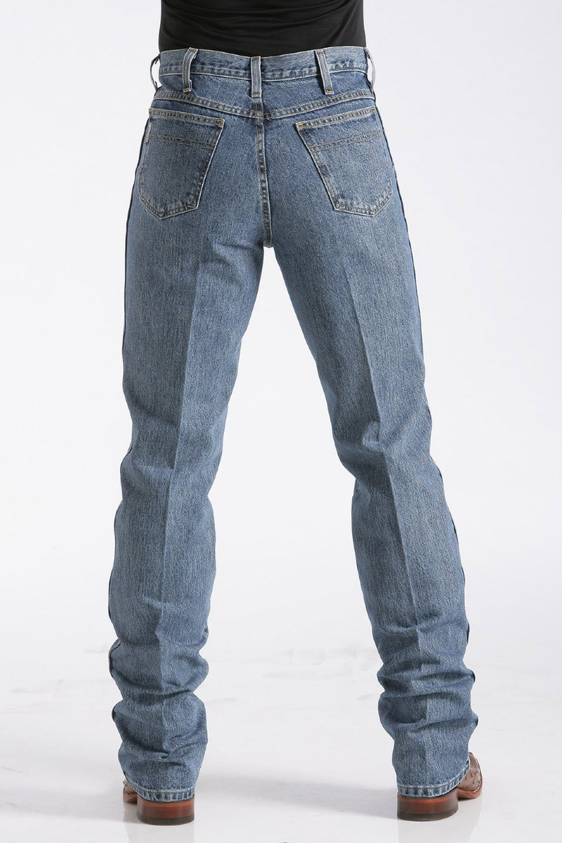 Men's Cinch MB90532001 Bronze Label Medium Stonewash Jean *Closeout*