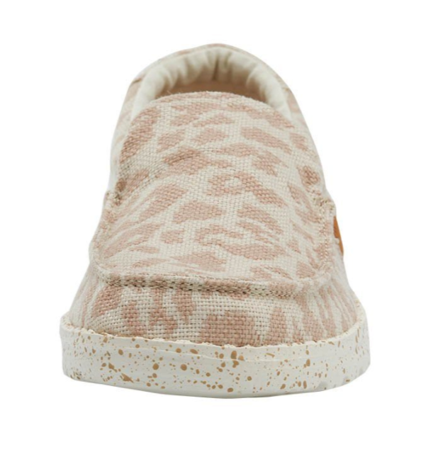Women's Hey Dude’s 140011710 Misty Woven Cheetah Tan Shoe *Closeout*