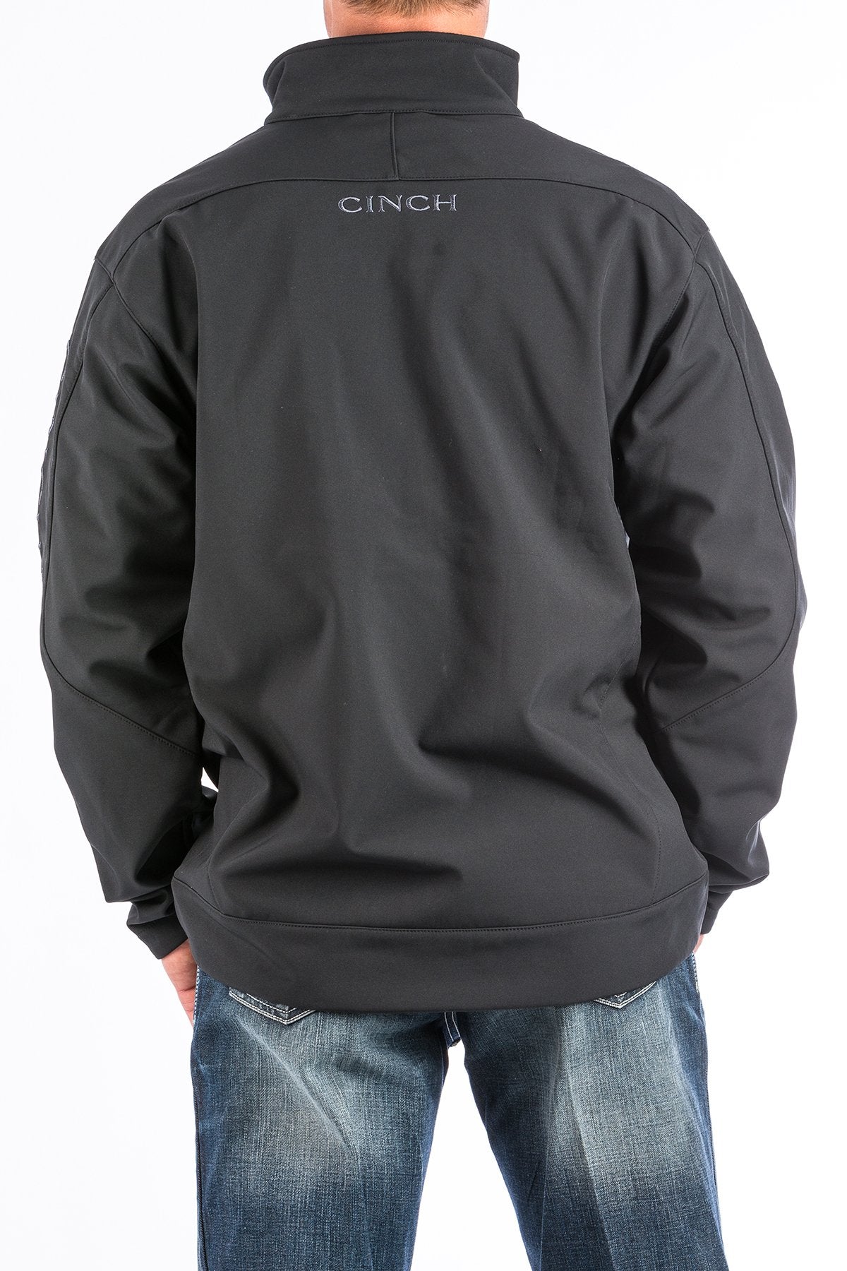 Cinch MWJ1009000 Men's Solid Black Bonded Jacket (Up to 4XL)