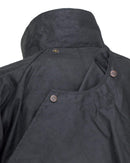 Men's Outback Trading Co Long Black Low Rider Oilskin Duster Coat