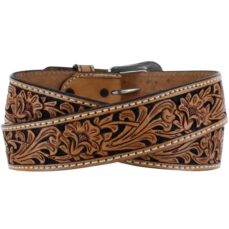 Tony Lama C42504 Tan Veracruz Vine Belt SALE