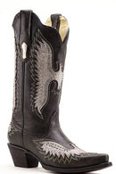 Corral 13" Silver Eagle Metallic Snip Toe Boot *CLOSEOUT*