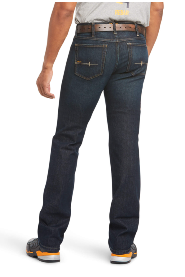Men's Ariat 10034627 Rebar M7 Slim DuraStretch Basic Stackable Straight Leg Jean