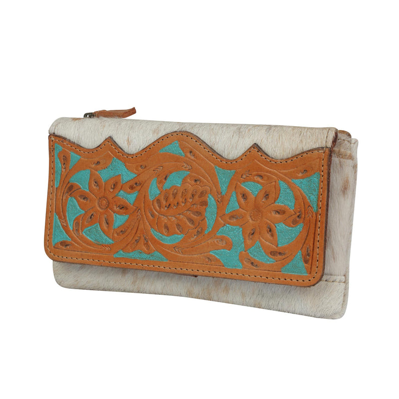 Myra Bag S-3934 Turquoise Tsunami Wallet