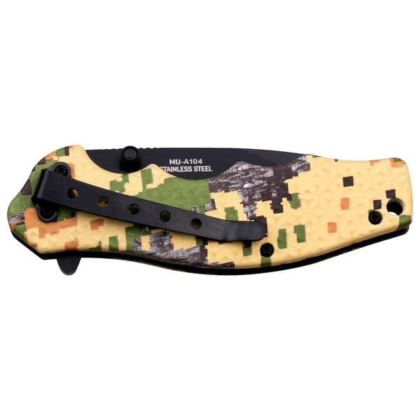 MU-A104-DC Master USA Spring Assisted Hunting Knife