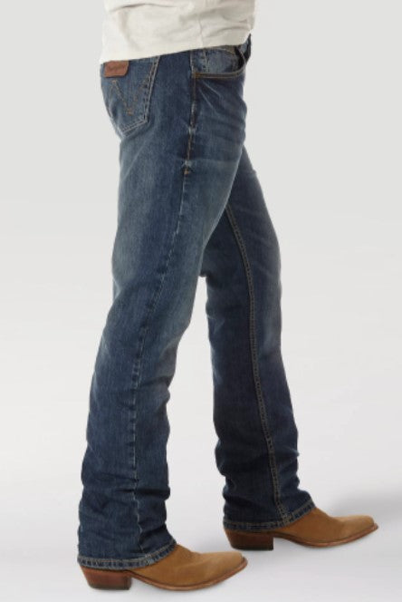 Wrangler WLT77LY Men's Layton Retro® Slim Fit Boot Cut Jean (SHOP IN-STORE)